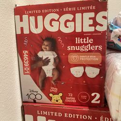 Size 2 Huggies 72 ct