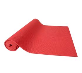 Thick yoga, excersise mat/ New/ in the box / $20 cash/ blue Diamond and rainbow