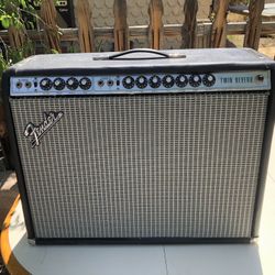1971 Fender Silverface Twin Reverb