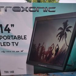 Trexonic 14" Portable Led Tv