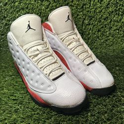 Nike Air Jordan 13 Retro Chicago Cherry 2010 White Red Size 9.5 US 414571 101