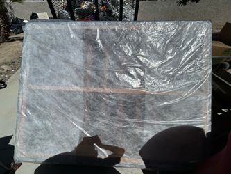 Full size box spring  and frame