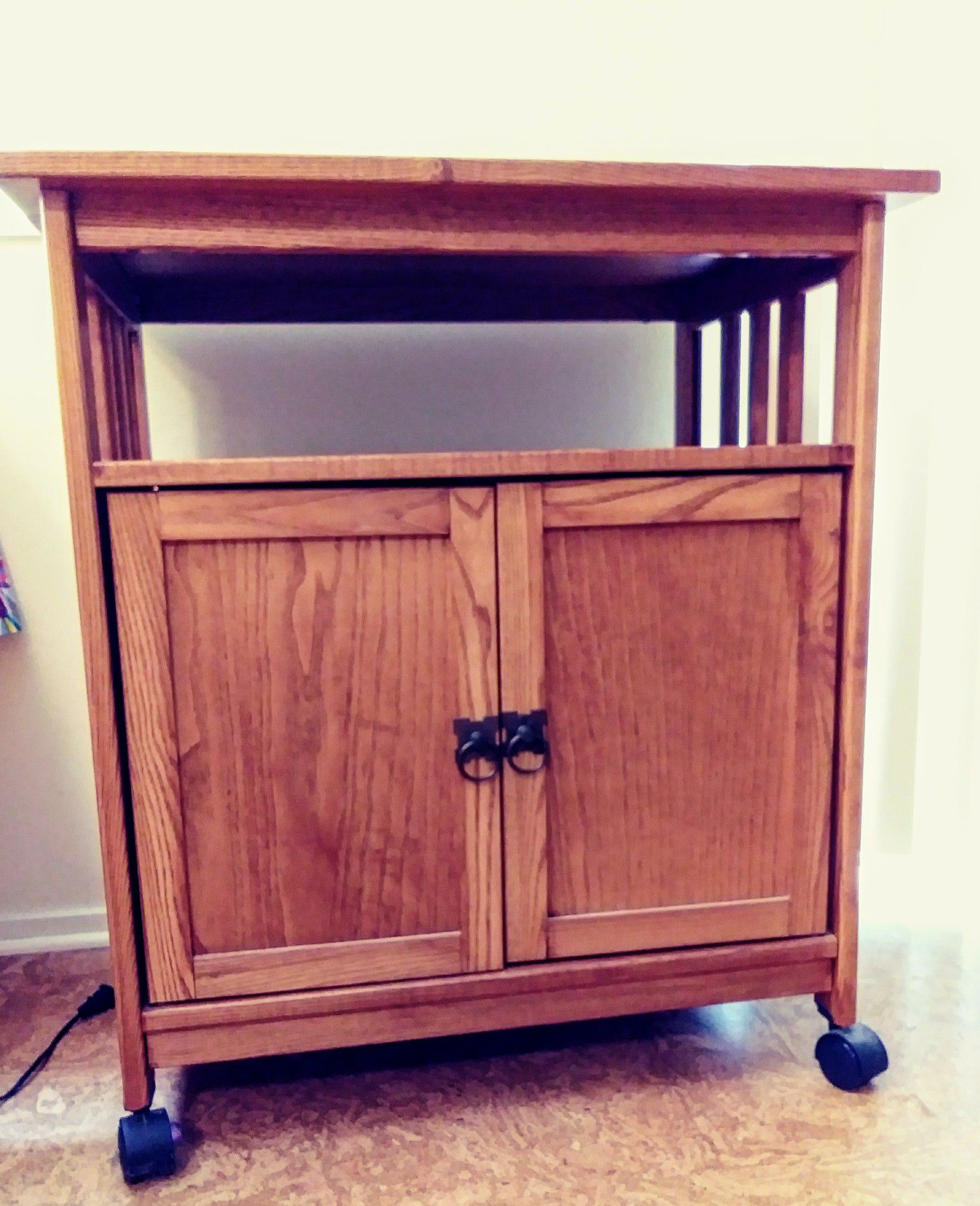 LL Bean Mission Style Media Cabinet