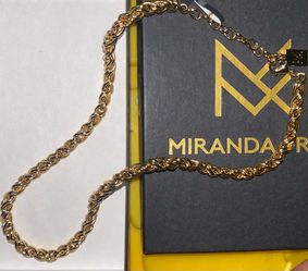 Miranda Frye Gold Rope Chain Bracelet