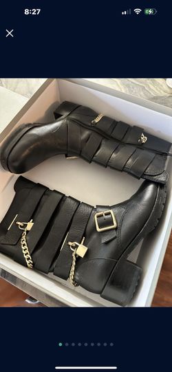 Designer Leather Boots Excellent Condition Size 6