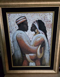 African-inspired wall art