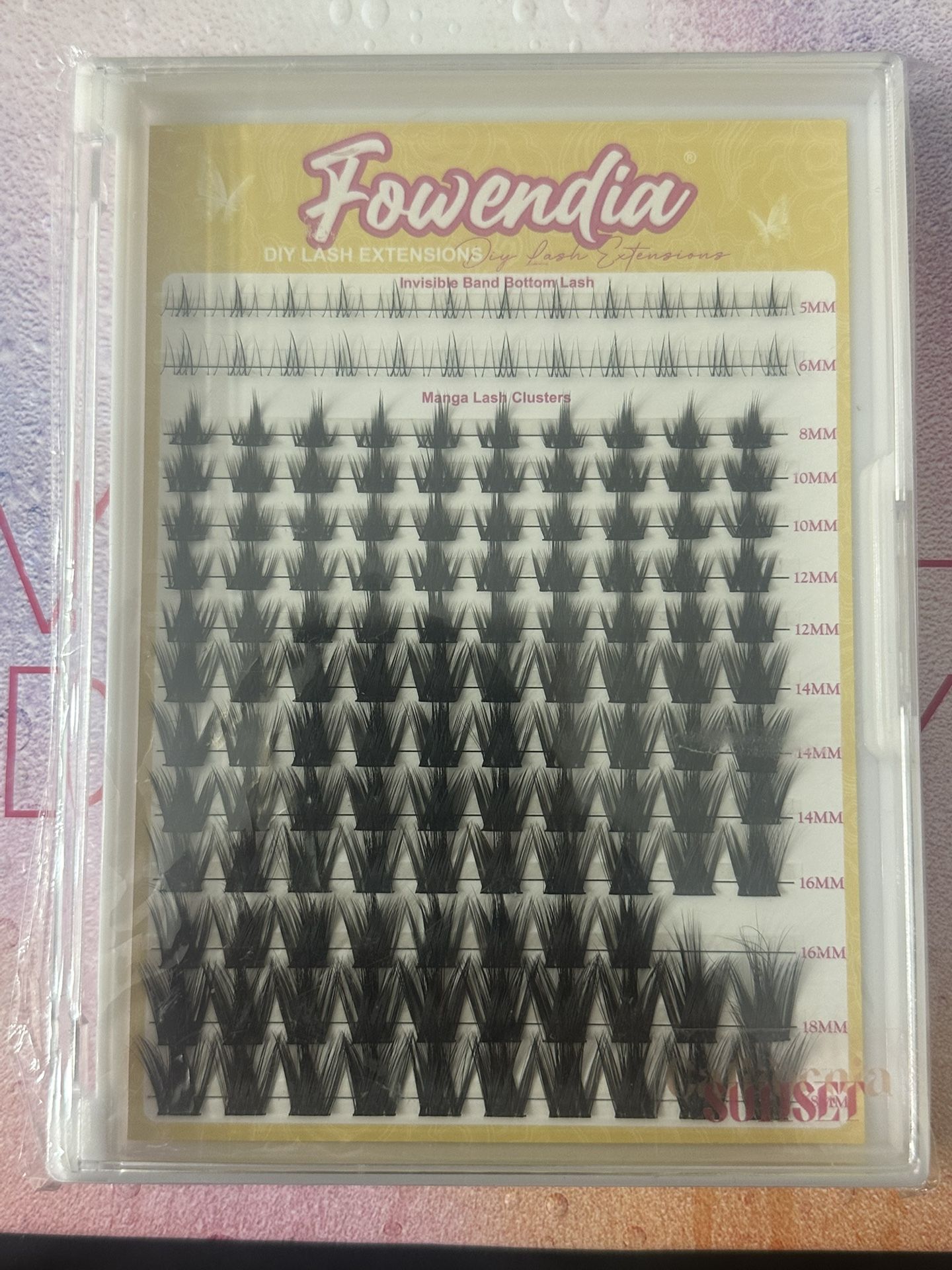 Fowendia California Sunset Lash Clusters