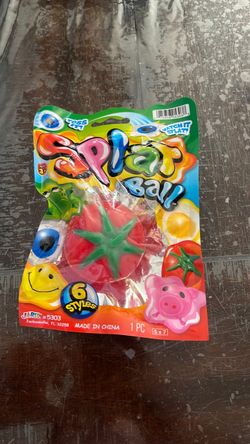 Splat Ball Tomato Squeeze Toy