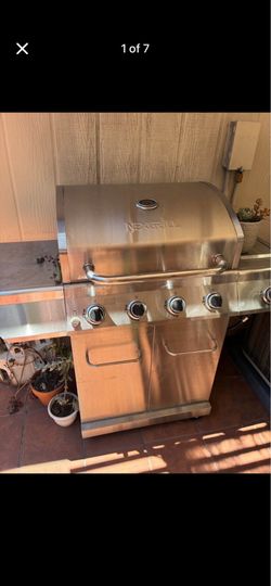 Nexgrill stainless steel 4-burner gas grill