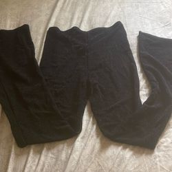 Black Flare Pants 