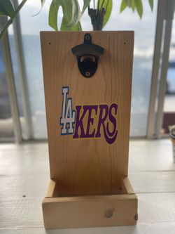 Dodger And Laker Bottle Opener