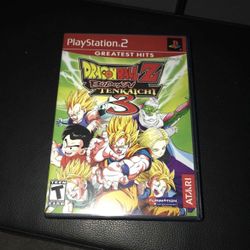 Ps2 Dragon Ball Z Budokai Tenkaichi 3