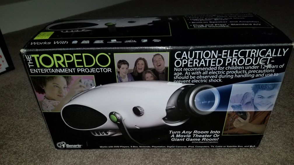 Torpedo Gaming Or Movie Projector