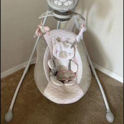 Babygirl Unicorn Ingenuity Swing