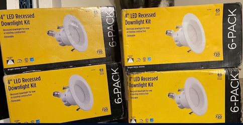 4” Led Kit Downlight 4000k