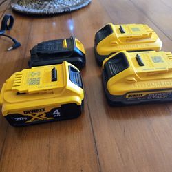 Dewalt batteries