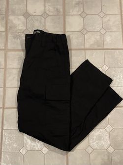 Men Black Cargo Pants