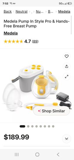Medela Pump In Style Pro Hands-Free Breast Pump