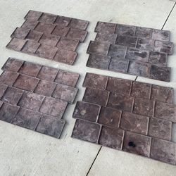 Concrete design stamps