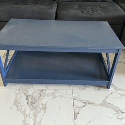 Blue Coffee Table 