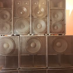 Full Dj Pa Audio Loud Speaker Sound System 