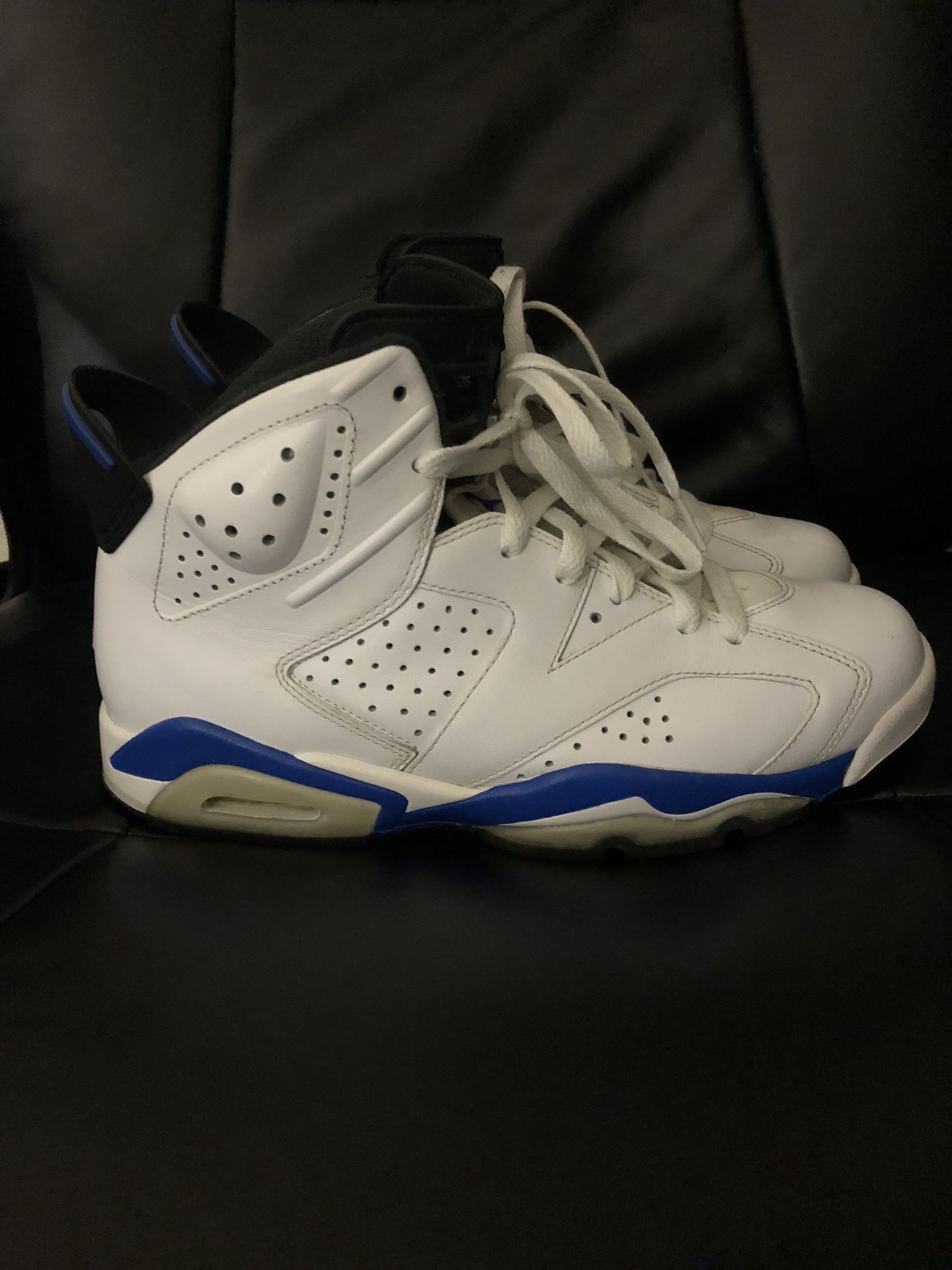Air Jordan 6 Retro 2014 Sport Blue Size 9 Men’s