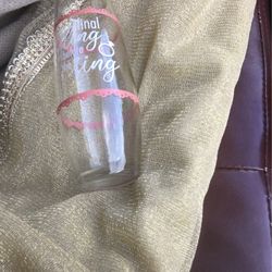 Last Fling Celebration  Glass