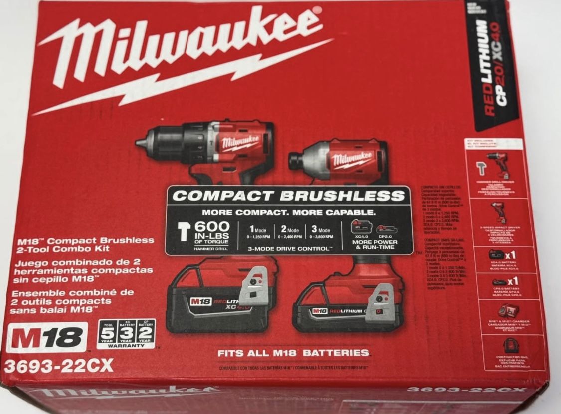 Milwaukee M-18 Brushless Cordless