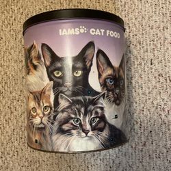 IAMS Cat Food Tin