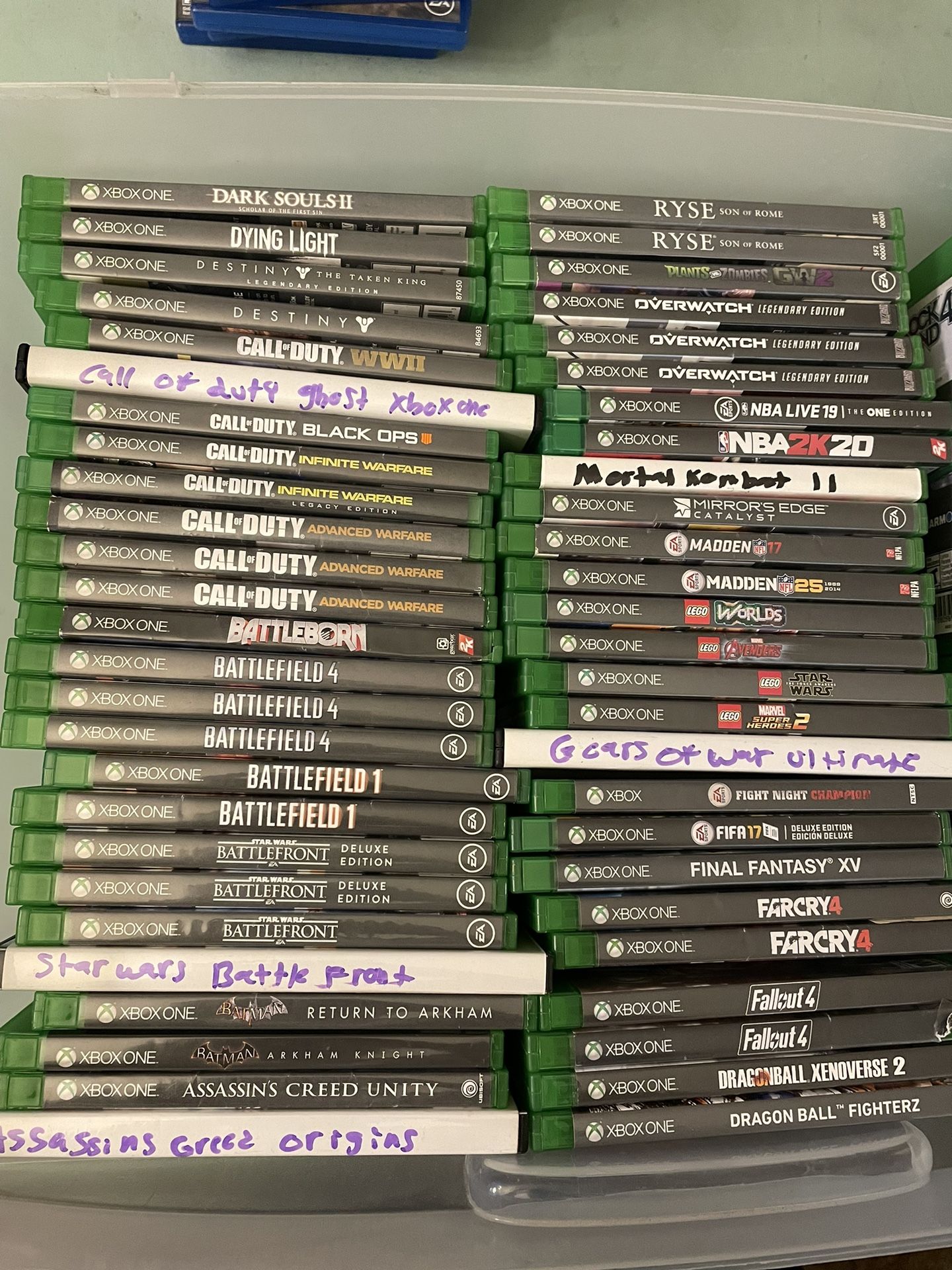 Xbox One Games ($12 Each)
