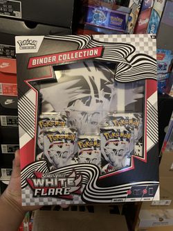 White Flare Binder Collection