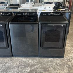 Samsung Top Load Washer And Gas Dryer Set