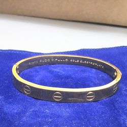 Aldo Cipullo Gold Electroplated  Bracelet