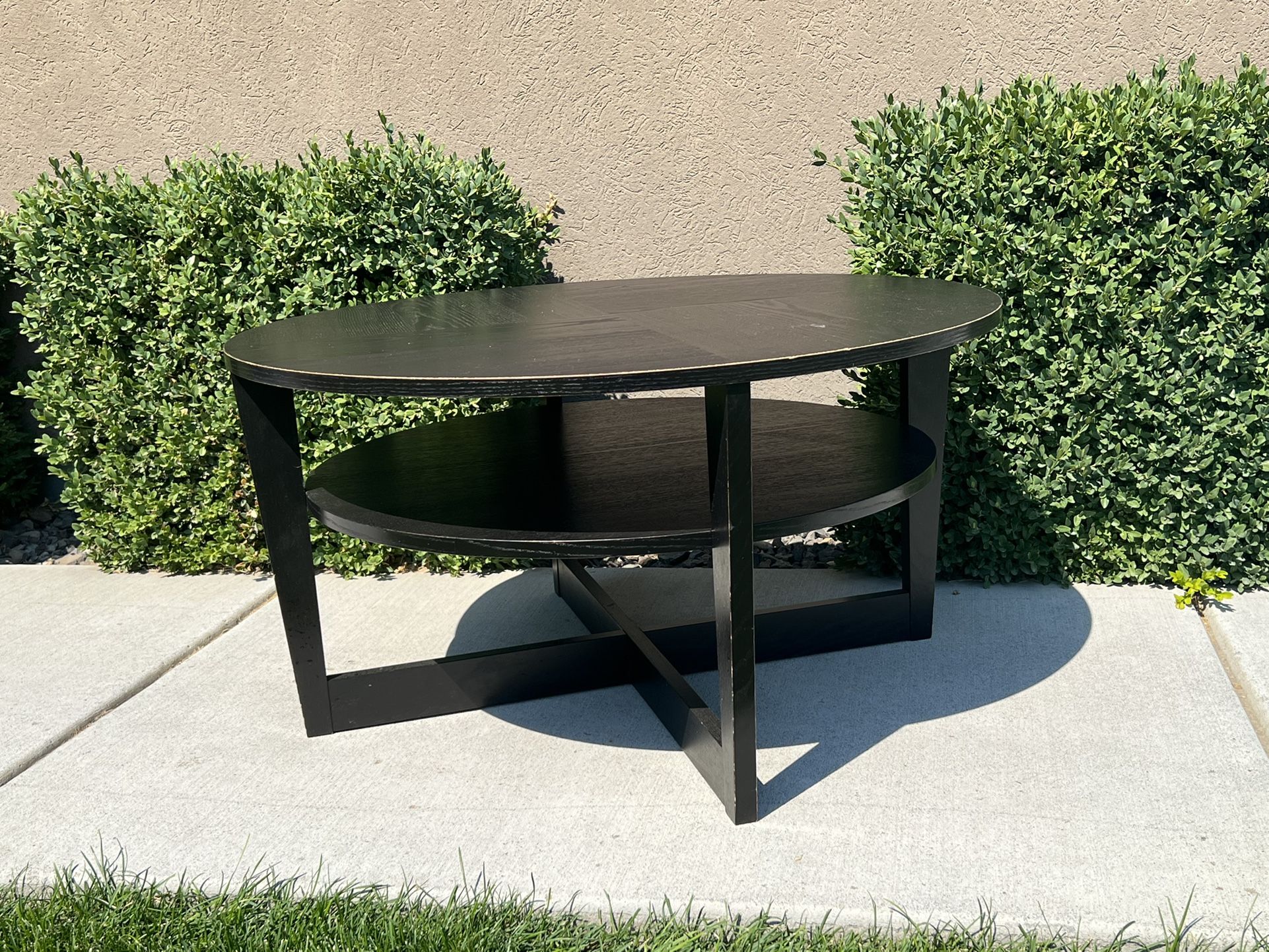 Black 36” Coffee Table