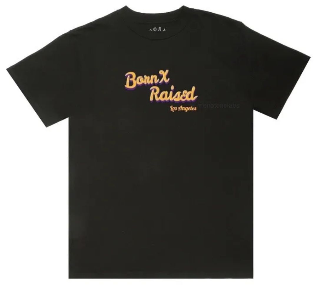 New Born x Raised LA Lakers Championship L/S Tee XXL