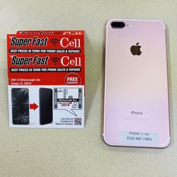 ⌚️⌚️🔥iPhone 7 Plus 32gb Factory Unlocked With Warranty 