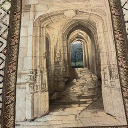 Garden Archway Hanging Tapestry 