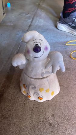 Heather Goldminc cookie jar