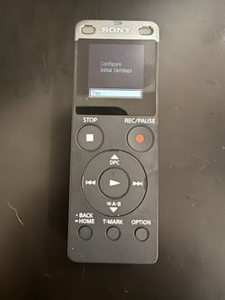 Sony ICD-UX560 Digital Voice Recorder – Tested & Working – With Original Box