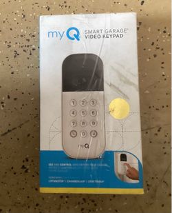 myQ Smart Garage Video Keypad