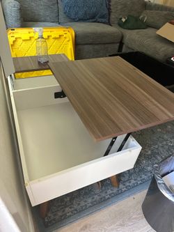 Mid Century Coffee Table Lift Top