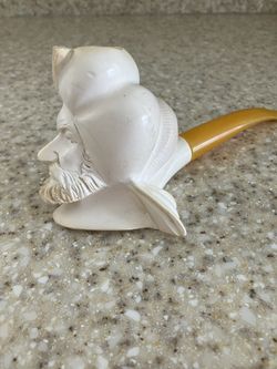 Carved Meerschaum Pipe 
