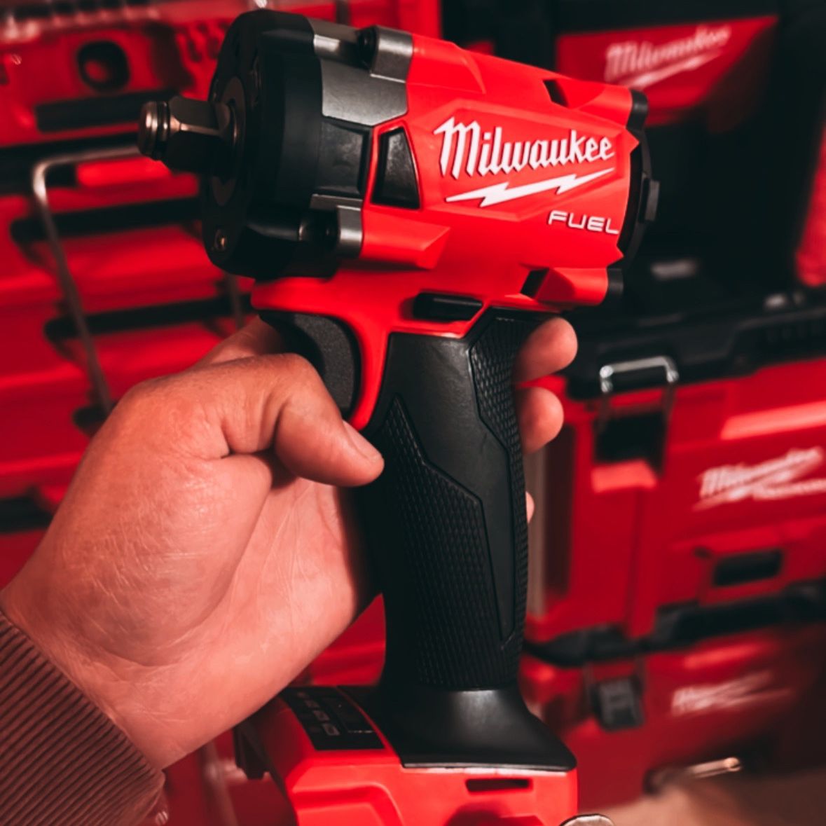 Milwaukee M18 FUEL GEN-3 18V Lithium-Ion Brushless Cordless 1/2 in. Compact Impact Wrench with Friction Ring (Tool-Only)