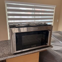 KITCHEN AID IVER THE RANGE MICROWAVE 