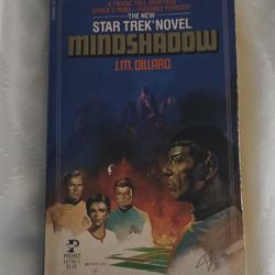 Star Trek Novel MindShadow Paperback Book 