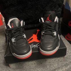JORDAN 4 RETRO OG 'BRED' 