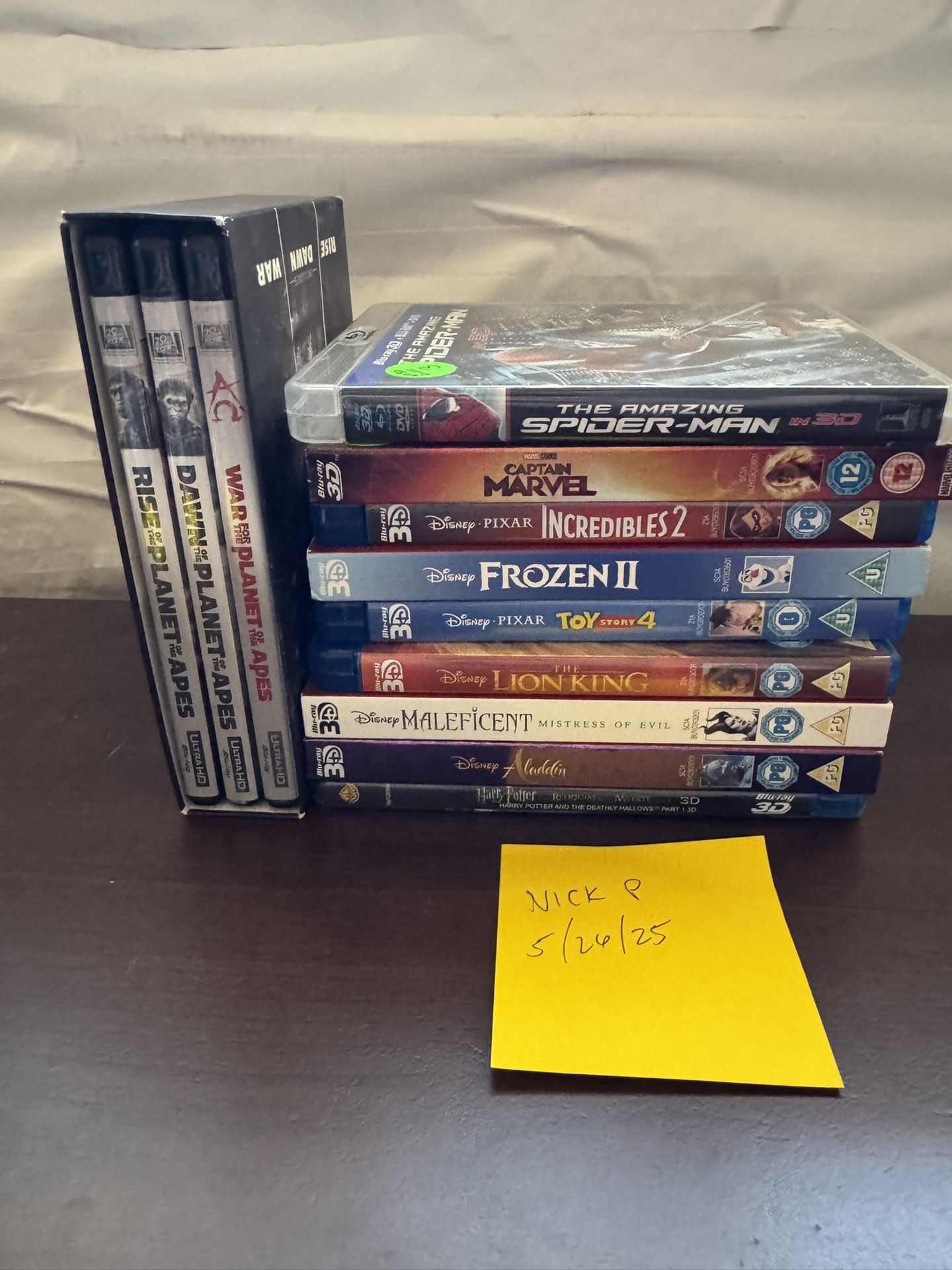 Assorted Blu Rays
