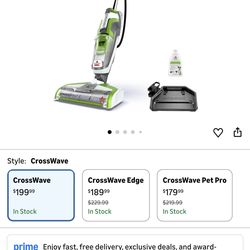 Crosswave Turbo Vacuum