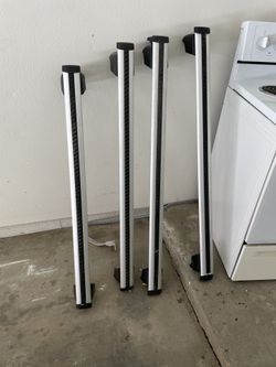 2019-2025 Audi Q8 Roof Rack Cross Bars Silver