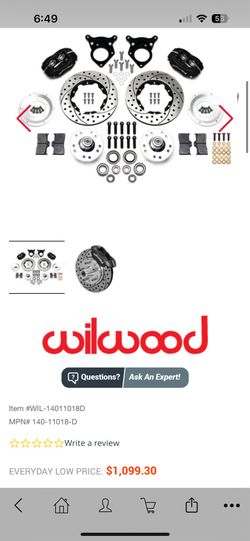 Wilwood 4 Piston 5 Lug Conversion 1(contact info removed) Mustang